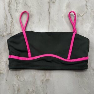 Tiger Friday Moss and Hot Pink Dance Top … CL